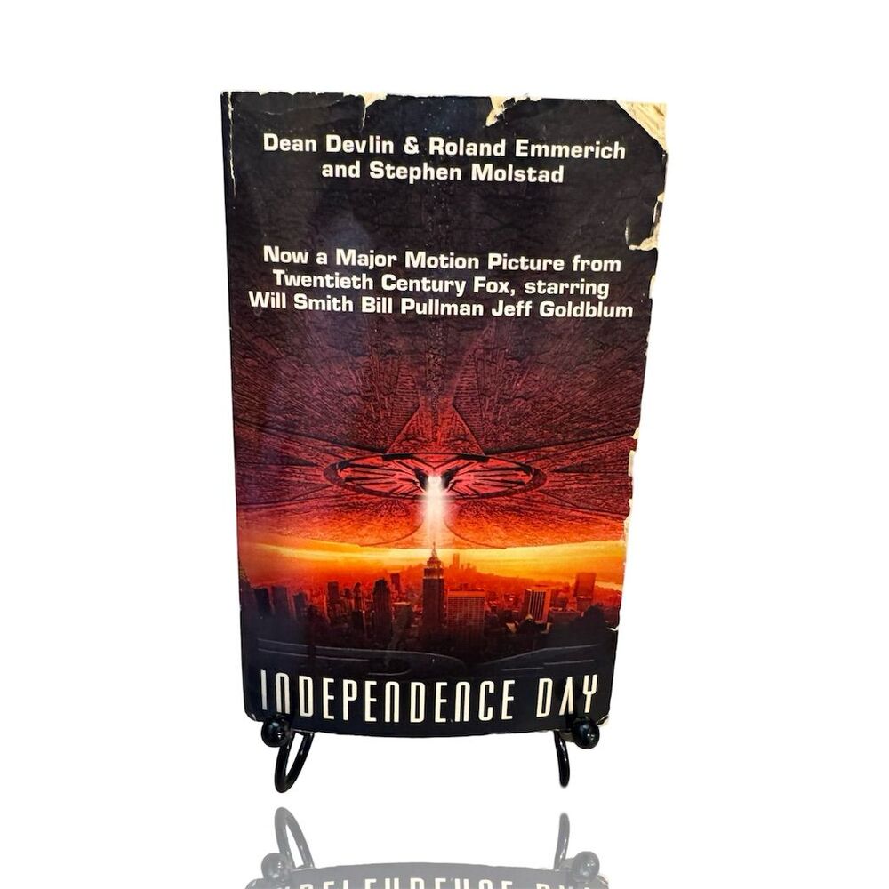 Independence Day Novelization Paperback Sci-Fi Action Adventure 1996